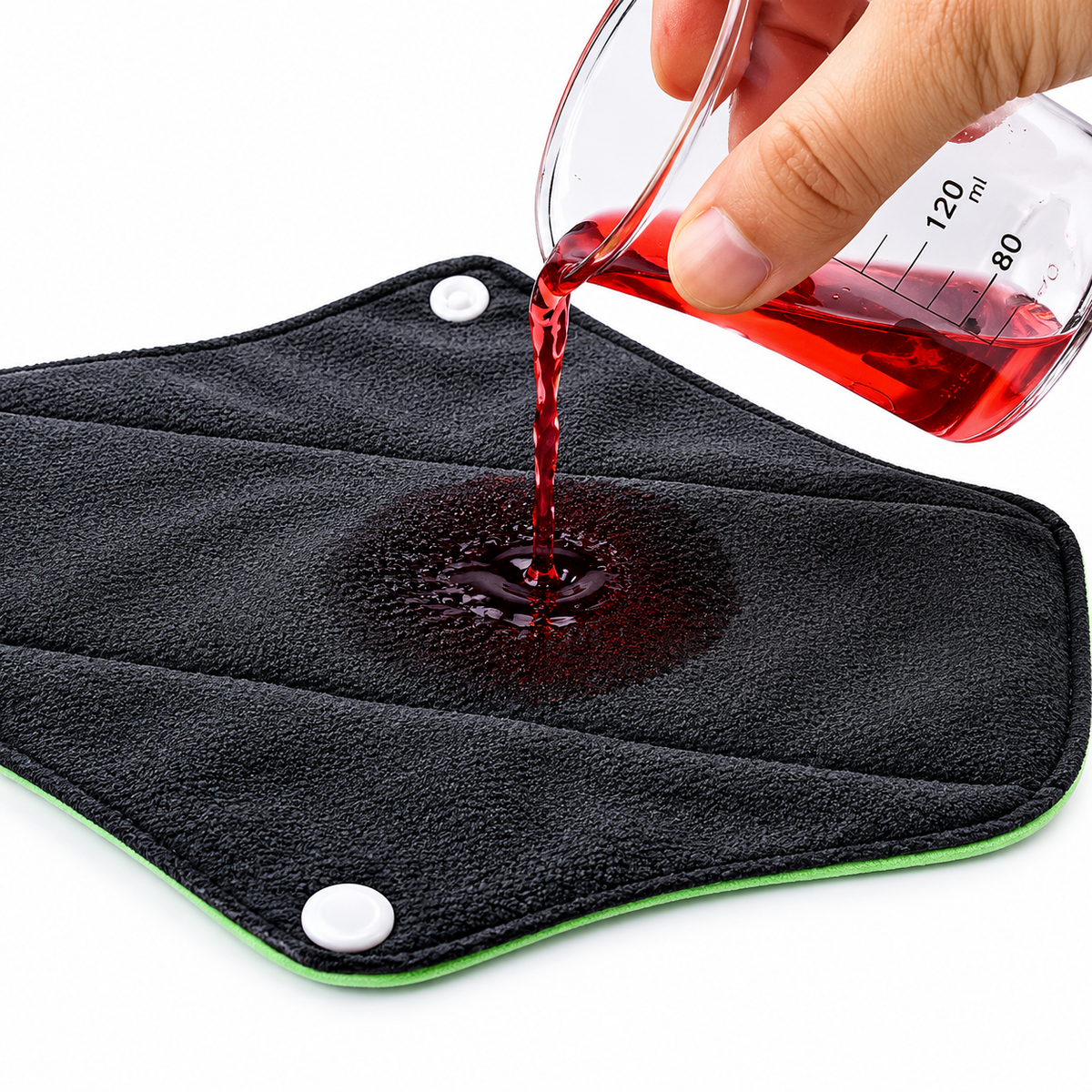 Kit de Toallas Menstruales Reutilizables con Protección Antifugas